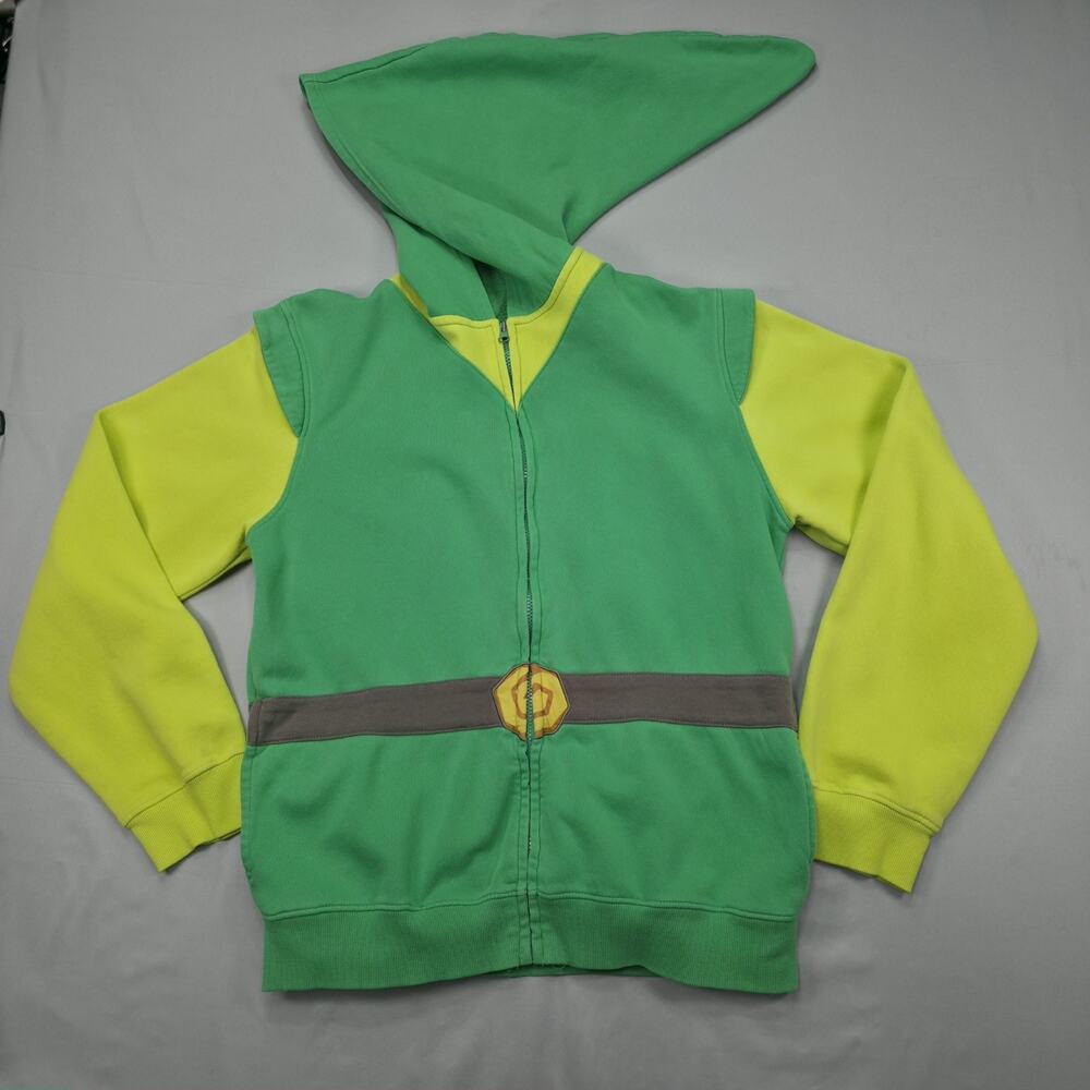 Nintendo Zelda Wind Waker Link Costume Hoodie Mens XL Cosplay Graphic Sweatshirt
